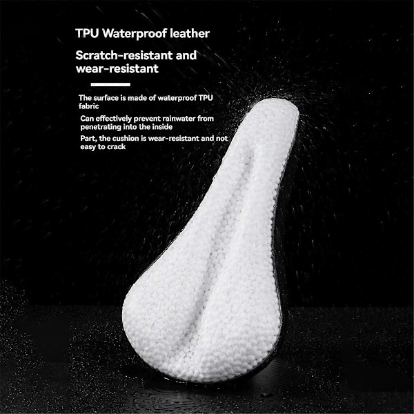 Maastopyörän Satulan Päällinen Muodikas Pehmustettu Pyörän Satulan Päällinen Ergonominen Pyörän Istuintyynyn Päällinen Polkupyörän Maantiepyörän Satula