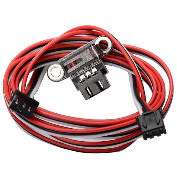 6 stk. 3D-skriverbryter Mekanisk endestoppbrytermodul Mini endestoppbrytere med 1M 3-pinners kabel for 3D-skriverdeler