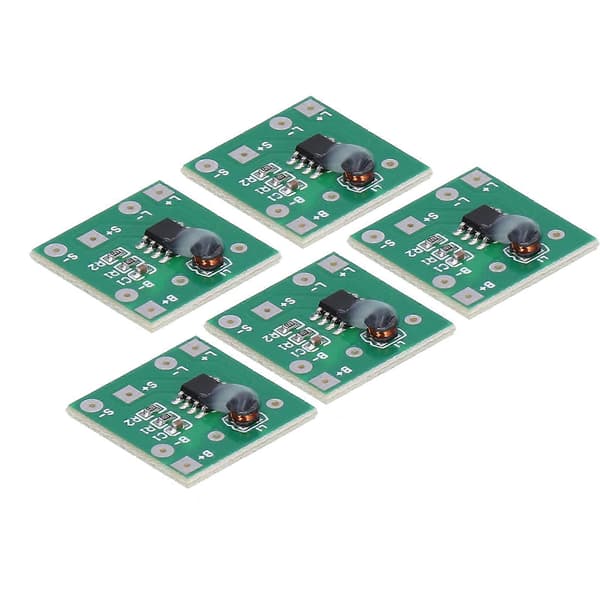 5 st 9012 1.2V Solcellsladdningsregulator Kort Litiumbatteri Laddningsregulator Kretskort