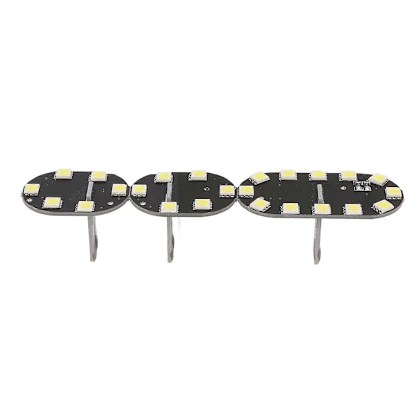 3 stk Bil LED Innvendig Leselys 8000LM 12V 5W Hvitt Lys Erstatning for Nissan Qashqai 2007+