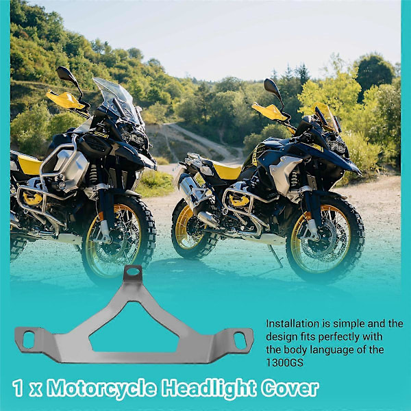 Motorsykkel Frontlykter Deksel Hurtigutløser Lyktebeskyttelse Skjold for GS 1300 Tilbehør R1300GS R 1300 GS