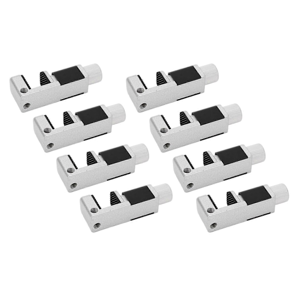 8 st Telefon LCD Reparationsklämmor Aluminiumlegering Fäste Justerbar Smidig Användning Skärm Fixeringsklämmor