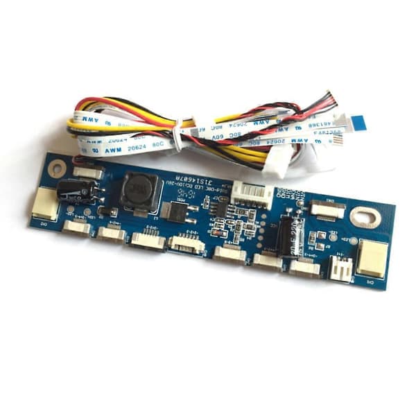 2 stk. Multifunktionel Inverter til Baggrundsbelysning LED Konstant Strøm Board Driver Board 12 Konnektorer LED Strip Tester