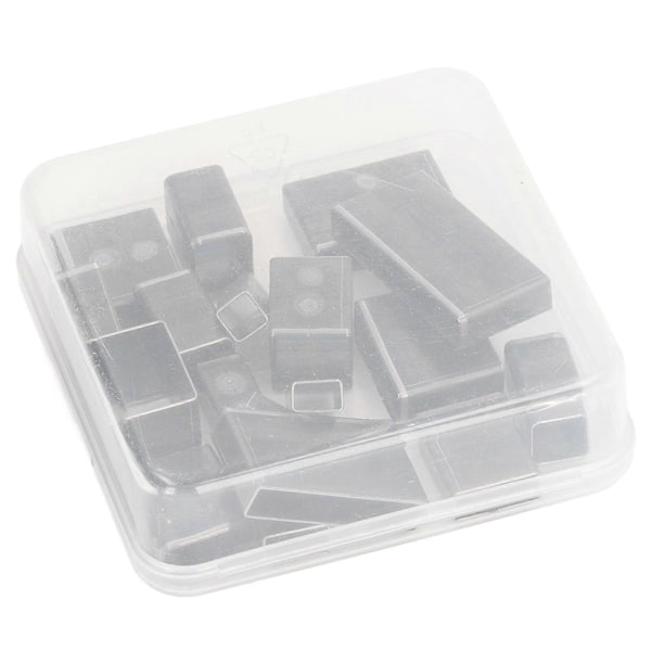 18 st Läderskärande Stansform Legeringsskärare Formverktyg Set Kit för Hantverk DIY