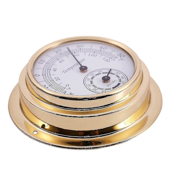 Termometer, Hygrometer, Barometer, Klokker - 2 Komplette Sett Værsentral Måler