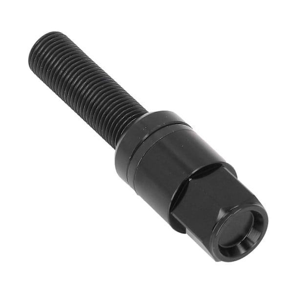 M14x1.5 Hjulbolte Kegleformet Sæde 45mm Skaft 17mm Hex Hjul Tilbehør Universal til Bil Sort
