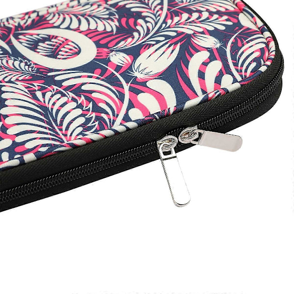 Oppbevaringsveske for strikking Tomme heklekroker Strikkepinner Kit Organizer Veske for nåler Saks Linjal Syvesker-A