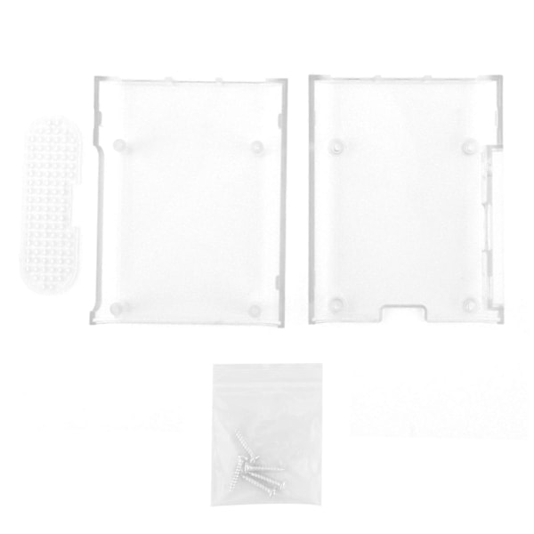 ABS Skyddsfodral Frostat Transparent Skal Komponent för Raspberry Pi 3B 3B+
