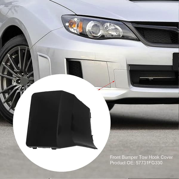 Frontfanger Slepekrok Øyedeksel 57731FG330 Frontfanger Slepekrok Dekselhette for Subaru Impreza WRX STi