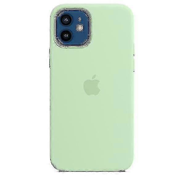 Ohut neste silikoninen TPU-kotelo iPhone Xs Maxille Pistachio