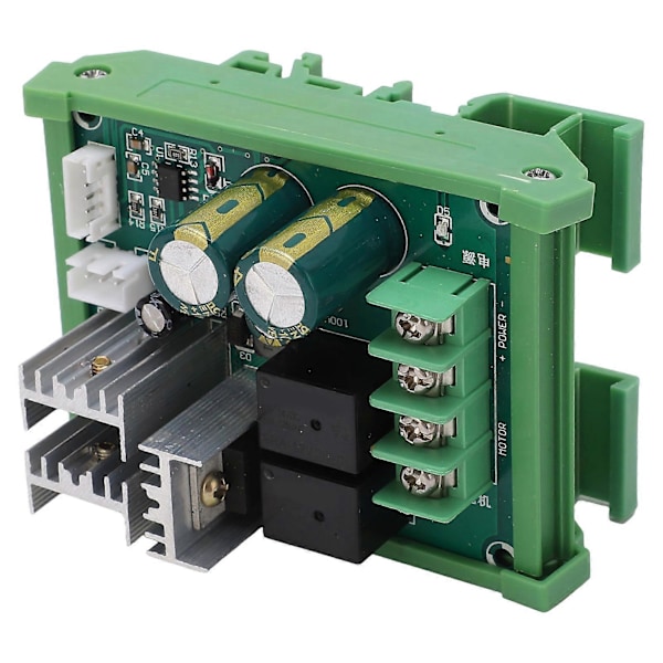 Hög Effekt Motorstyrningsmodul PWM DC Motorvarvtalsregulator DIN-skenfäste DC12?55V