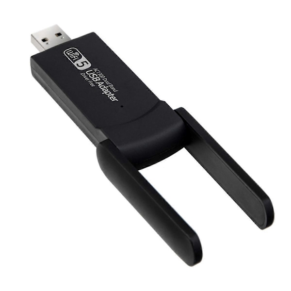 1300Mbps WiFi USB3.0 Adapter 802.11AX 2.4G/5GHz Adapter Dual Band Trådløs WiFi 5G Mottaker AC Nettverkskort Fri Driver