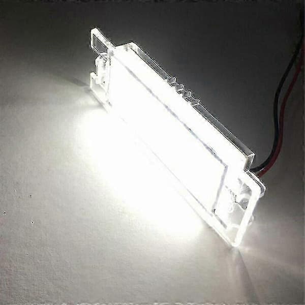 2x LED-skiltlys for Vauxhall Opel Astra H Corsa C/d Zafira B Adam
