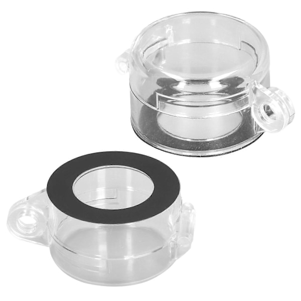 30mm Tryckknappsskydd Nödstoppsbrytare Transparent Dammtätt Skydd BS?02