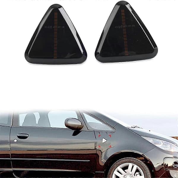 Blinkerslampa LED Dynamisk Blinkers Sidomarkering för Kangoo Ii Mod..2008-2013 Dynamisk Blinkers