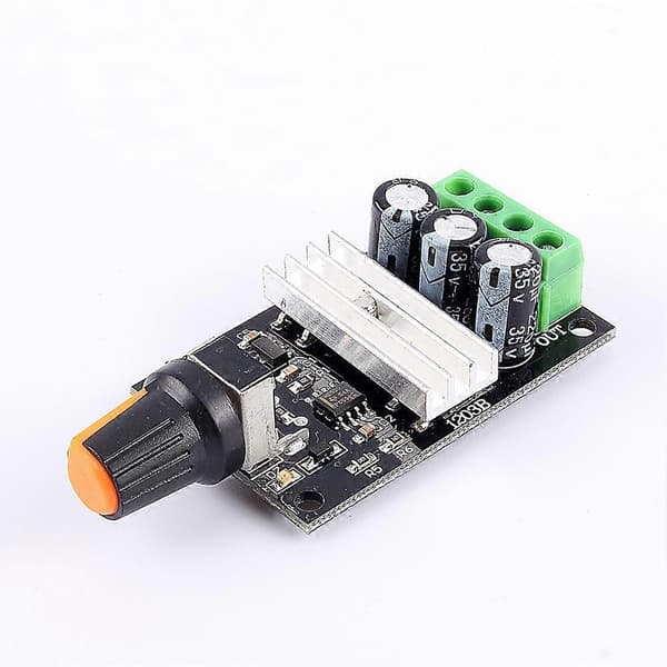 DC6-28V 3A Variabel Motorhastighet PWM Justerbar Regulator Kontroller Bryter+Knott