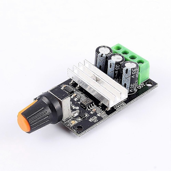 DC6-28V 3A Variabel Motorhastighet PWM Justerbar Regulator Kontroller Switch+Knapp