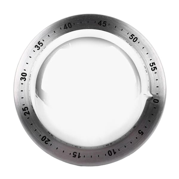Mekanisk Timer Magnetisk 60 Minutter Rustfritt Stål Base 70dB Alarm Kjøkkentimer for Hjemmekoking Klasserom Kontor