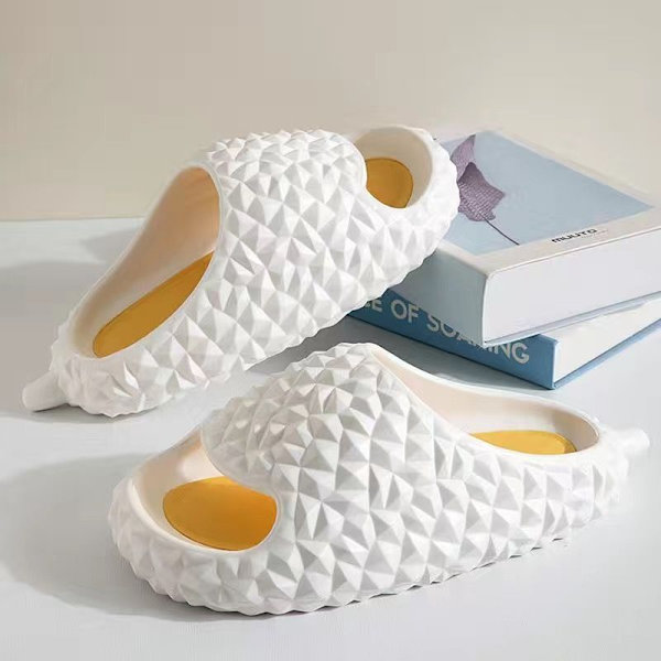 Fashionabla Durian Tofflor För Kvinnor Eva Plattform Mjuka Bekväma Hustomtar Herrtofflor Dam Trendiga Gatusandaler Strandtofflor brown 40-41