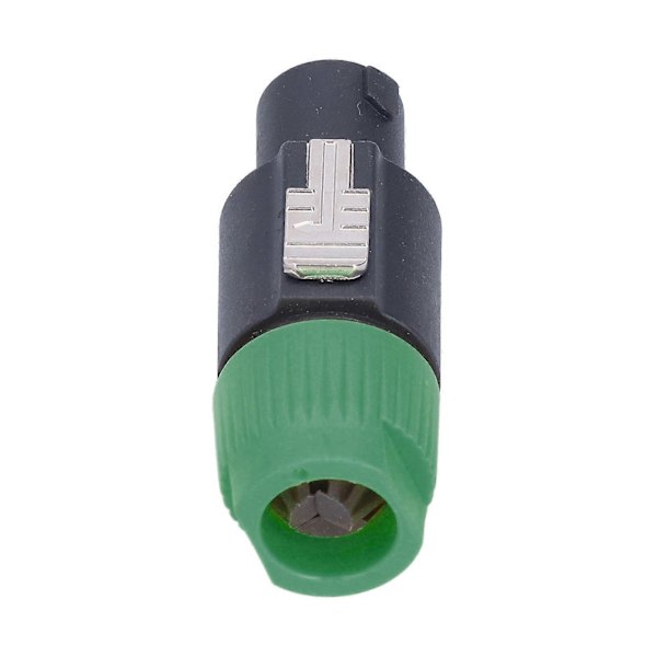 4 stk. 4-polet højttalerstik Twist Lock Audio Power Amplifier kabelstik CNL4FC (Grøn)