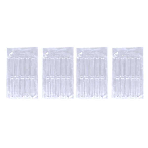 40 stk. Skapdør Bumper Selvklebende Vanntett Transparent PU Stopper Veggbeskytter