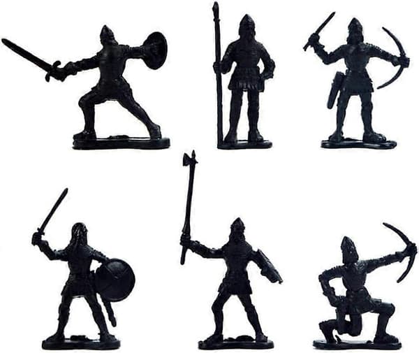 Statisk militärsoldatmodell, Barnens medeltida soldatmodell