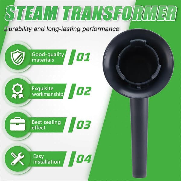 Dampavleder for TM31 TM5 TM6 Guide Pipe, Steamerlokk, Vaskbart og Gjenbrukbart Tilbehør til Trykkoker