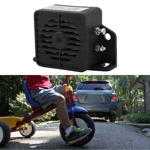 Auton peruutusvaroitin Universaali peruutusäänimerkki tehokkaalla summerilla DC 12V?80V