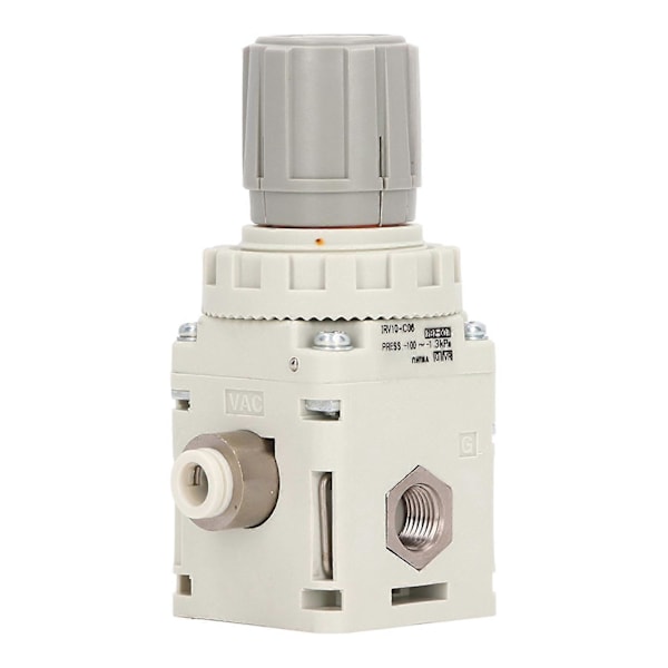 Pneumatisk trykregulator vakuum negativ reduktionsventil SMC type med lige 6 cm slange