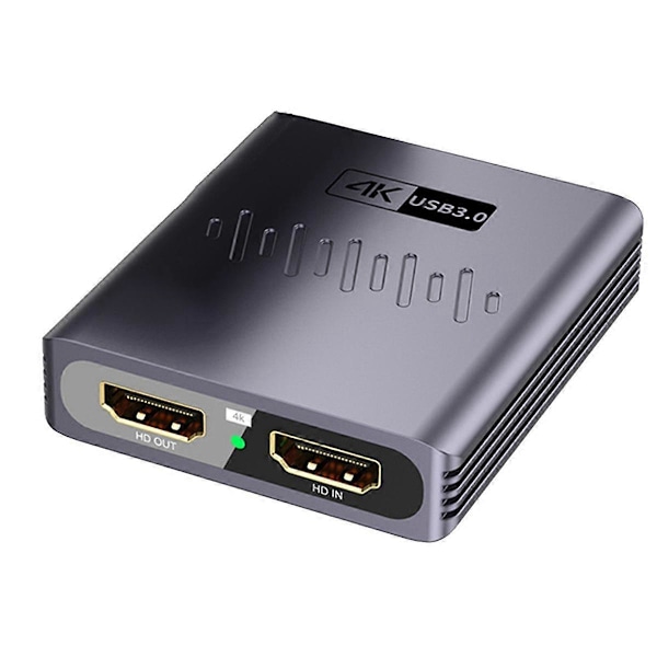 -Kompatibelt videokort USB3.0/4K HD til mobiltelefon, bærbar computer, spilkamera, liveoptagelse