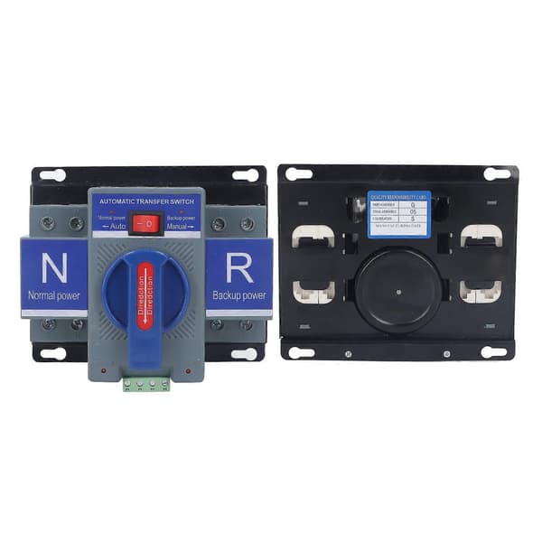 Dubbel Effekt Automatisk Omkopplare 2P CB Typ Mini Omkastare AC230V för Hushålls PV 50A