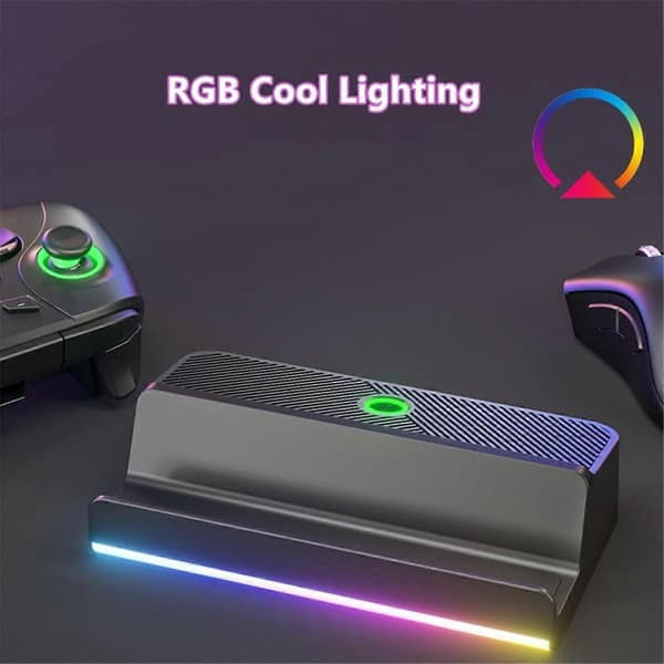 4K-kompatibel RGB-videoadapter for TV-videokonverter, bærbar laderdokk for konsoll