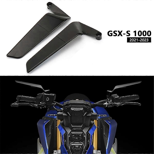 Motorsykkel Justerbart Sidespeil Bakspeil for GSX-S1000 GSXS1000 GSX-S 1000 GSXS 1000 2021 2022 2023