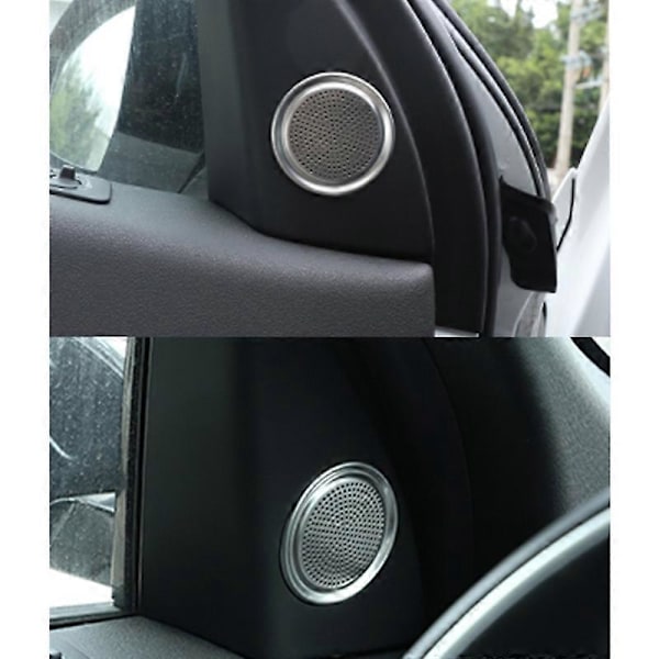 til 5 LR5 L462 2017-2020 Bil Aluminium Legering Højttaler Cover Trim Internt Tilbehør 2 stk