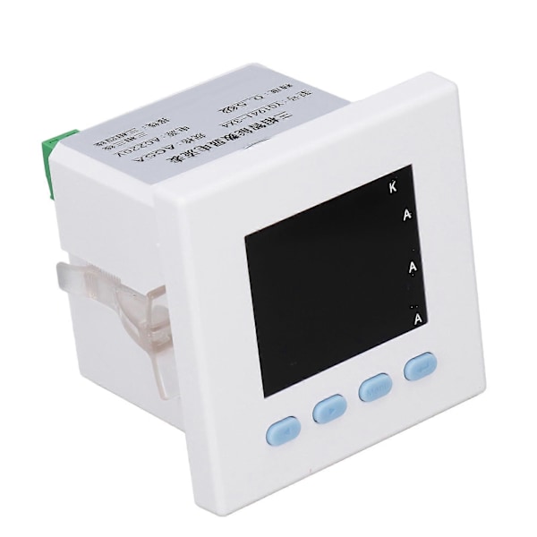 Digital strømmåler 3-fase intelligent ABS flammehemmende hus ammeter for distribusjonsautomatisering AC220V
