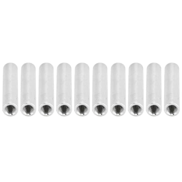 10 stk. runde afstandsstykker aluminiumslegering hungevind interval forbindelseskolonne sæt M4x0,7mmLang 46mm