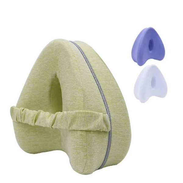 Smooth Spine Pillow, Smooth Spine Alignment Pillow - Lindrar höft- och ischiasvärk, Smooth Spine Leg Pillow, 100% Ny Yellow