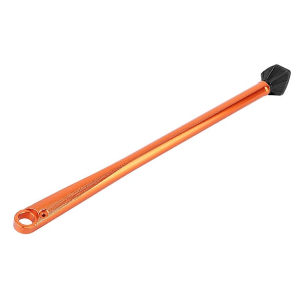 CNC Aluminiumlegering Kickstand Sidostöd med Fjäder Tillbehör Passar Husaberg FE 501 FE 250 FE 390 (Orange Stång Svart Fot)