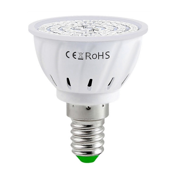 LED Växtlampa för Inomhusväxter Rött & Blått Spektrum LED Växtlampor E14 Växtlampa för Plantor Hydroponisk Suckulent Blommor Grönsaker E14 * 48 LEDs