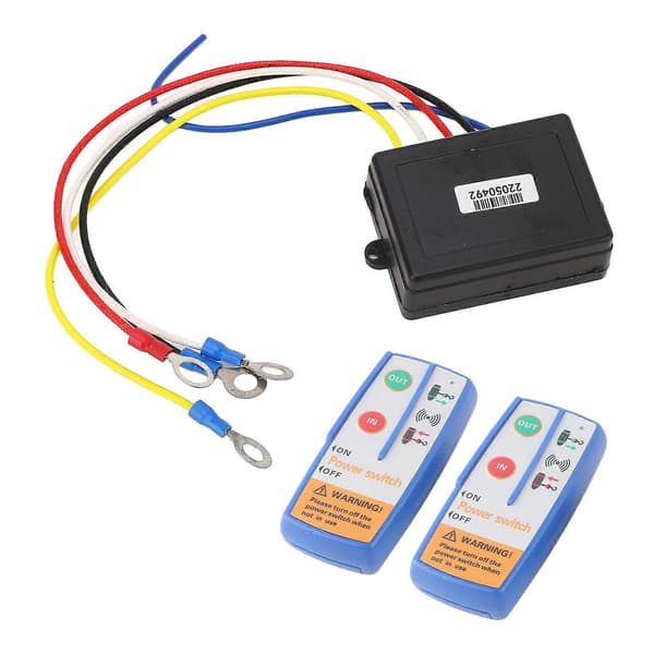 Elektrisk spil trådløs fjernbetjening switch controller system 150ft 12V til lastbil ATV SUV