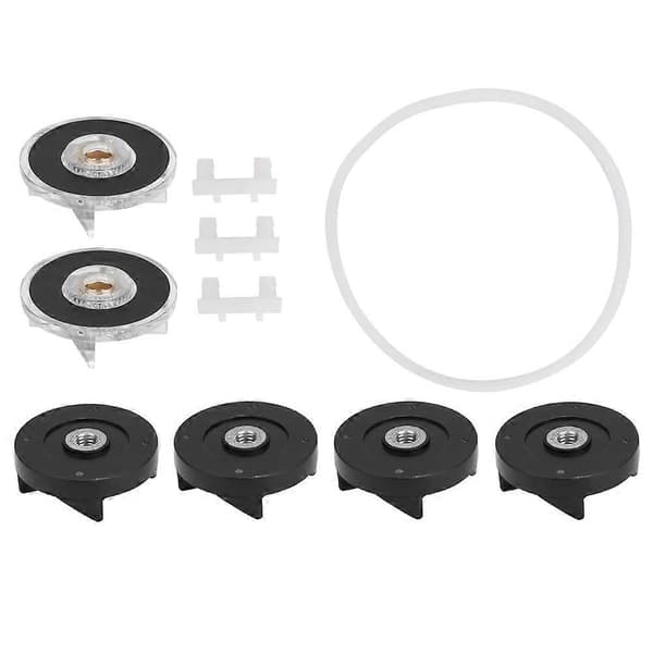 Tilbehør med 6 basegir og bladgir reservedeler for Magic Bullet Blender (Gruppe 3) 250W