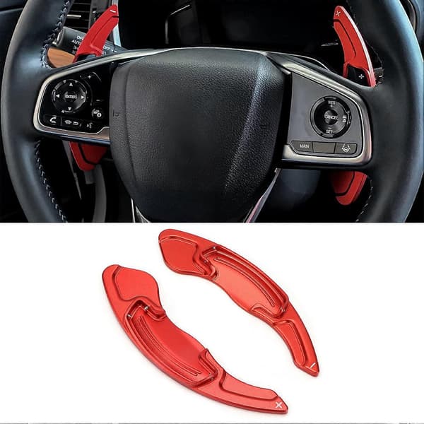 2 stk. Ratgearsskifte Paddle Rød Aluminium Legering Erstatning for Spirior 2015?2019