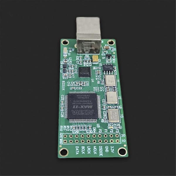 XU208 USB Digitalt Grensesnittmodul XU208 USB Lydgrensesnittmodul USB til I2S/IIS Stepperkort DSD256/PCM384