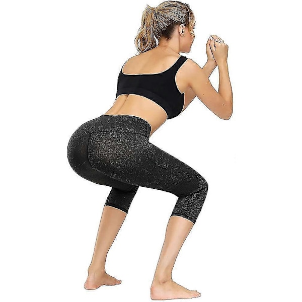 Sportsbukser Kvinder, Sportsleggings Uigennemsigtige Fitnessbukser Tights Yogabukser Style 1