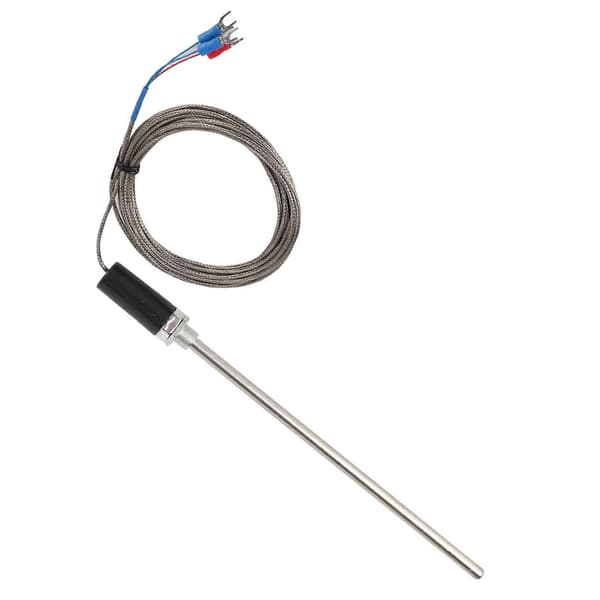 M12 Probe Termoelement PT100 Temperaturfølerprobe i rustfritt stål 200mm 0-400C4m