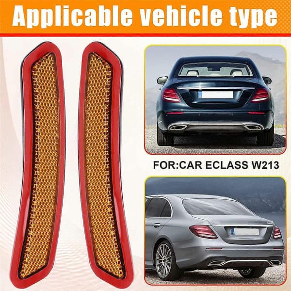 Til E-CLASS W213 Venstre & Højre Blinklys Sidemarkeringslys Indikatorlys A2138206703, A2138206803