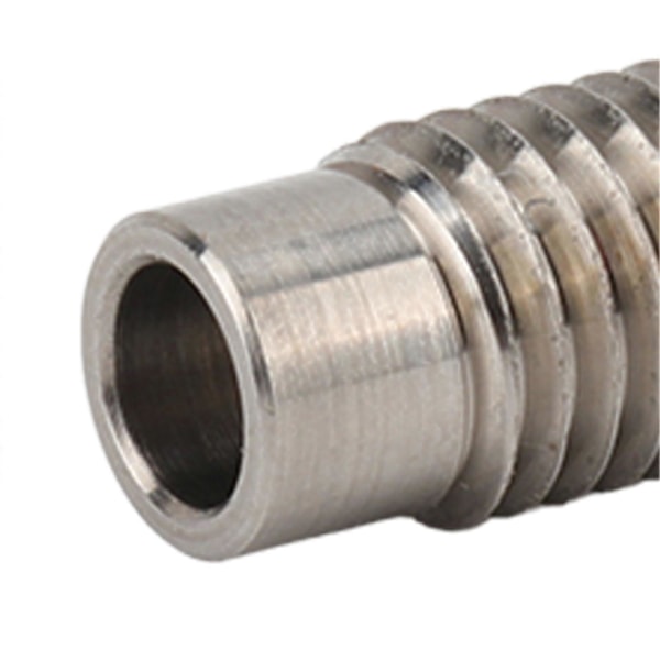2 st Alla Metall Hotend Halsrör Hög Precision Glatt Inre Hot End Halsrör för 3D-skrivare Långdistans Gängtyp