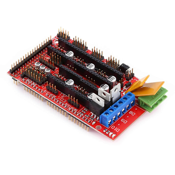 3D Printer RAMPS 1.4 Controller Board til R3 + A4988 Med Køleplade USB Kabel Jumper Kit