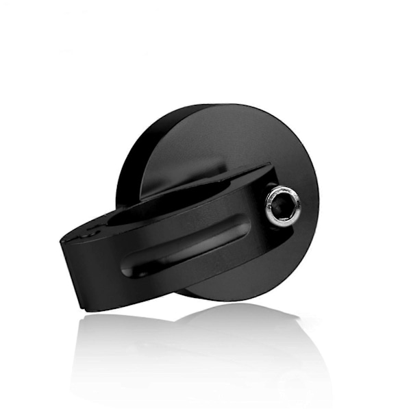 Motorsykkelstyreklokke, Universell Vanntett Motorsykkelstyre Monteringsklokke Urstyre black