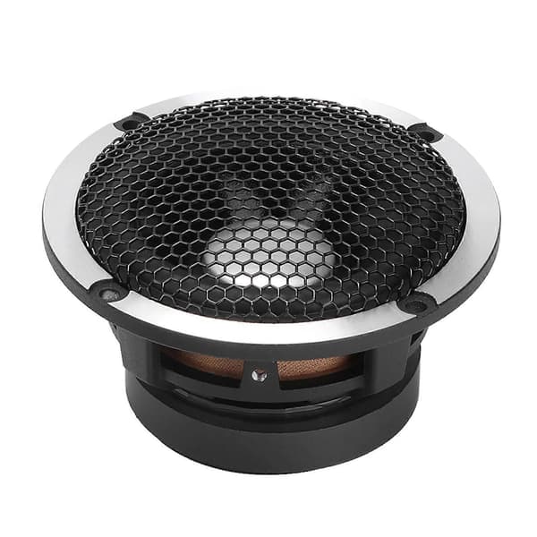 Par 3in Bil Mellanregister Högtalare 100W Maximal Effekt Silver Svart